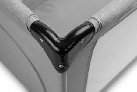 Caretero Basic Łóżeczko Turystyczne Grey