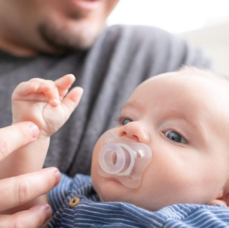 Chicco Smoczek Uspokajający Physioforma Mini Soft Silikonowy 0-2m Boy 2 Szt Girl