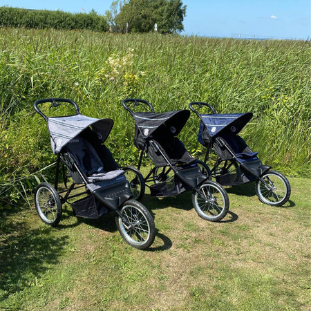 BabyTrold Jogger Wózek Biegowy Niebieski