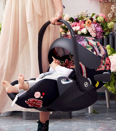 Cybex Cloud Z I-Size Fotelik Samochodowy 0-13 kg Spring Blossom Dark