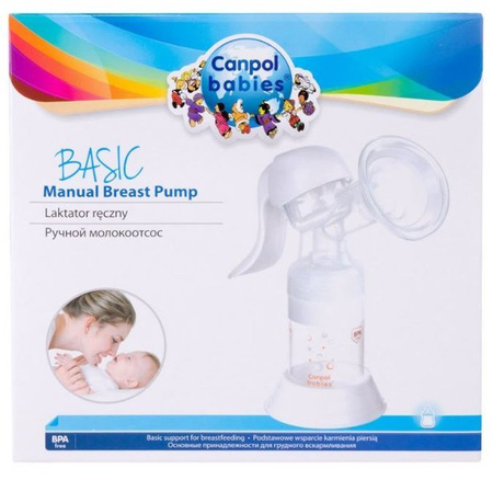 Canpol Laktator Ręczny Basic 12/205