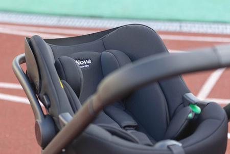 Carrello Nova CRL-16101 Fotelik Samochodowy 0-13kg Black Line