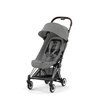 Cybex Coya Wózek Spacerowy Rama Chrome Mirage Grey + Pałąk do Wózka