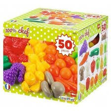 Simba Zestaw Warzyw i Owoców Box 50szt