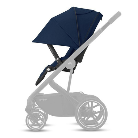 Cybex Balios S Lux Wózek Spacerowy Navy Blue - Czarna Rama 2022