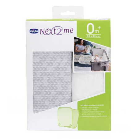 Chicco Prześcieradło Next2Me 2 szt Tricot