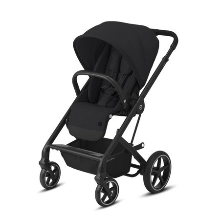 Cybex Balios S Lux Wózek Spacerowy Deep Black - Czarna Rama 2022