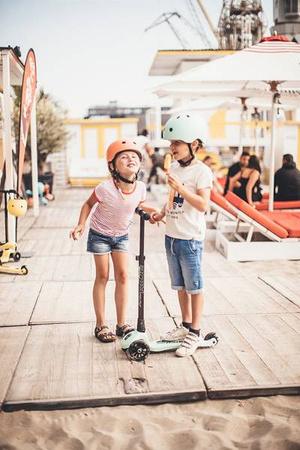 Scootandride Kask Dla Dzieci S-M Kiwi