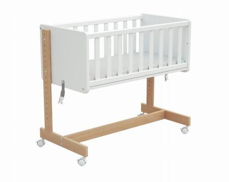 Osann Wielofukcyjne Łóżeczko Dostawne 5w1 Biały / Naturalny
