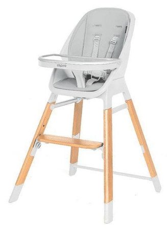 Espiro Krzesełko do Karmienia Sense White Gray