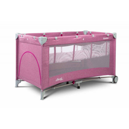 Caretero Łóżeczko Turystyczne Basic Plus Lavenda