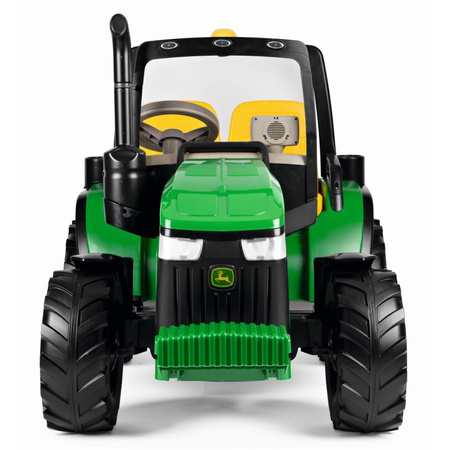 PegPerego John Deere Dual Force 12v Traktor z Przyczepą