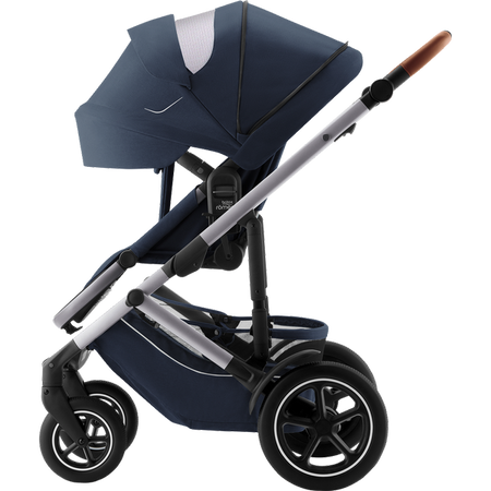 Britax Romer Smile 5Z Wózek Głęboko-Spacerowy Night Blue Rama Calm Grey