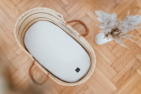 Poofi Prześcieradło Organic&Color 60x120 Śmietanka PF 469