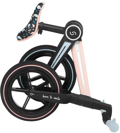 Skiddou Ronny Składany Rowerek Biegowy Keep Pink