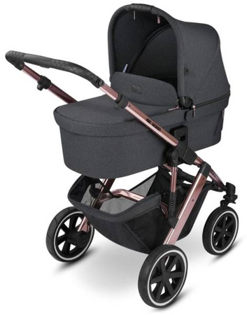 ABC Design Salsa 4 Air Wózek Głęboko-spacerowy 2w1 + akcesoria 2023 Bubble