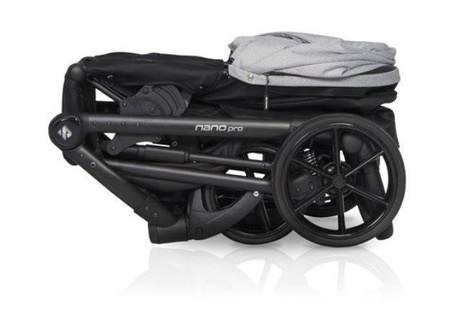 Riko Nano Pro Wózek Głęboko-Spacerowy 2w1 Plum