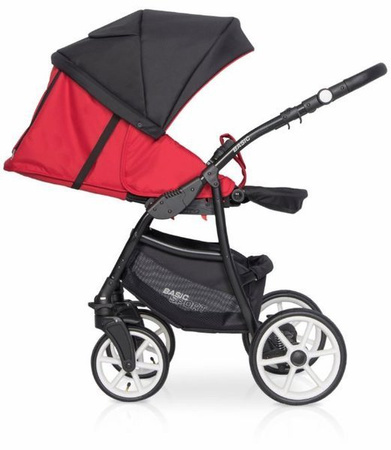Riko Basic Sport Wózek Głęboko-Spacerowy 2w1 Sport Red