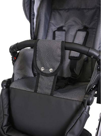 Kunert Tiaro Premium Wózek Głęboko-Spacerowy 2w1 Brąz + Krem Grafitowa Rama Koła Żelowe