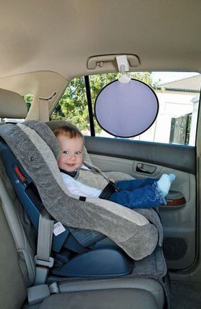 Dreambaby Osłonka Przeciwsłoneczna ze Wskaźnikiem UV z Klipsem