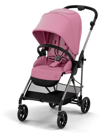 Cybex Melio 2.0 Wózek Głęboko-Spacerowy 2w1 Magnolia Pink