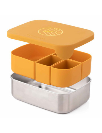 Ecorascals BENTO Lunch Box Musztardowy