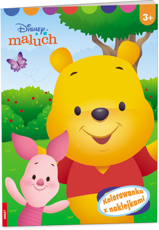 Wydawnictwo Ameet Disney Maluch Kolorowanka z Naklejkami