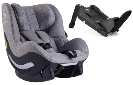 Avionaut Aerofix RWF 2.0 Fotelik Samochodowy 0-18 kg + Baza Isofix 01 Grey Melange AV-350.RWF /AF.NL.01