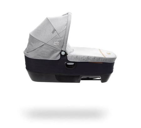 Joie Signature Calmi R129 Gondola z Możliwością Montażu W Samochodzie Carbon + Joie i-Base Encore Baza Obrotowa