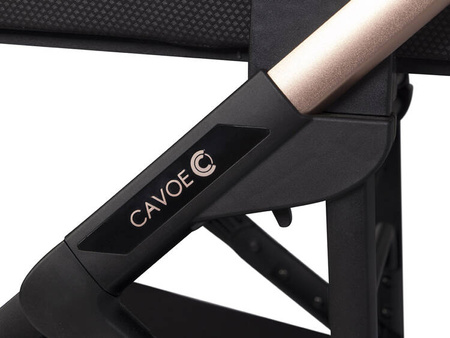 Cavoe Moi+ Wózek Głęboko-Spacerowy 2w1 + Torba + Adaptery Meteorite