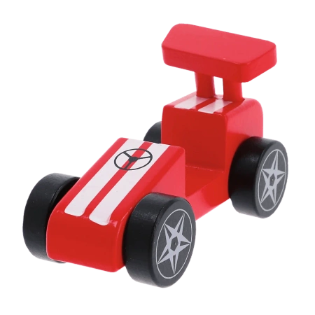 Trefl Racing Samochód Czerwony