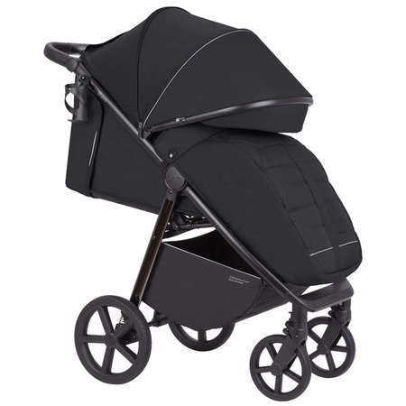 Carrello Bravo Plus 2024 Wózek Spacerowy Jet Black