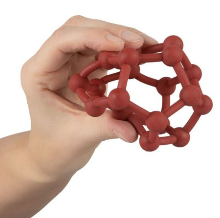 Canpol Babies Sensoryczny Gryzak Silikonowy dla Niemowląt 80/302 Geometryczny