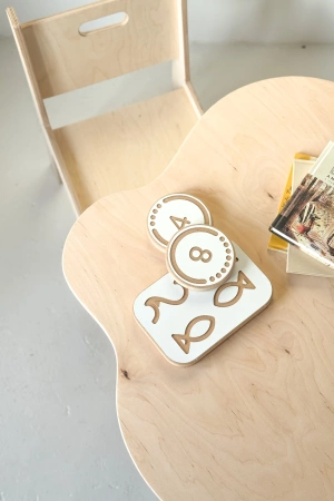 Baby Wood Wave Stoliczek dla Dzieci