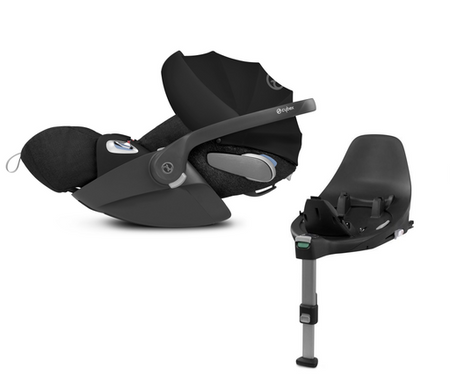 Cybex Zestaw 2w1 Baza Z-fix + Cloud Z 0-13 kg Deep Black Plus