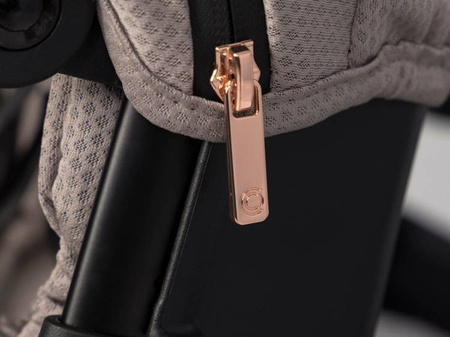 Cavoe Avec 2024 Wózek Głęboko-Spacerowy Bliźniaczy 2w1 Taupe