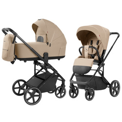 Carrello Alfa CRL-6522 Wózek Głęboko-Spacerowy 2w1 Natural Beige