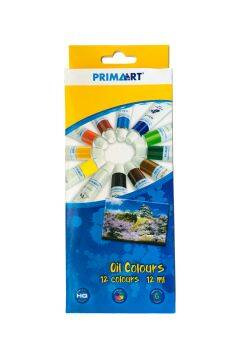 Prima Art Farby Olejne W Tubie 12 Kolorów