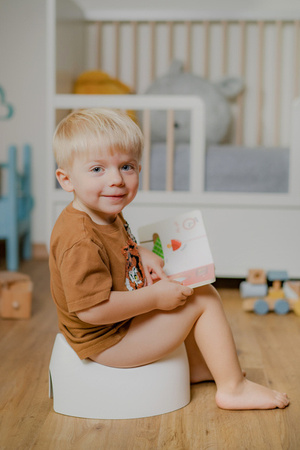 Tega Teggi Nocnik Ergonomiczny Szary/Biały