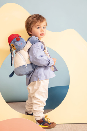 Lilliputiens Miękki plecak przytulanka Piesek Jules