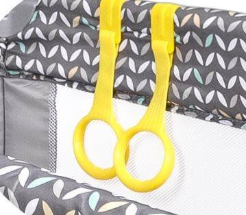 Lionelo Handles Uchwyty Do Łóżeczka Turystycznego 2 szt. Żółte