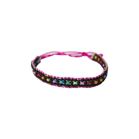 Janod Zestaw kreatywny do tworzenia biżuterii z koralików na krośnie tkackim 8+