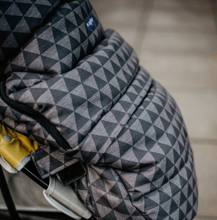 Zaffiro Grow Up 2.0 Śpiworek Do Wózka Plusz Geo Grey