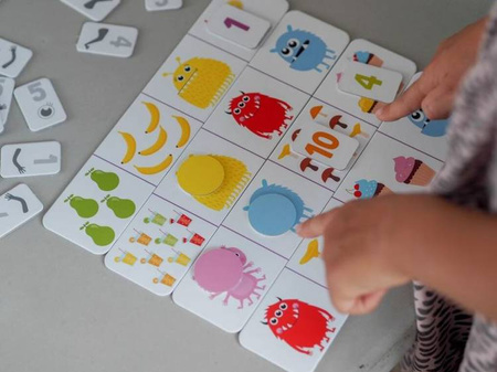 Kapitan Nauka Potwory Głodomory Gra Na Liczenie 3-6 Lat