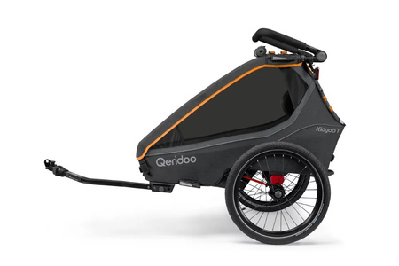 Qeridoo KidGoo 1 Fidlock Przyczepka Rowerowa