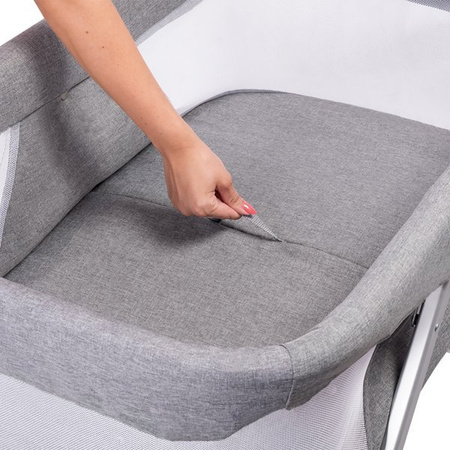 Lionelo Vera Łóżeczko Grey