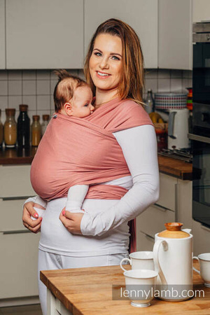 LennyLamb Chusta Do Noszenia Dzieci, Elastyczna - Kwarc - Rozmiar Standardowy 5.0 M