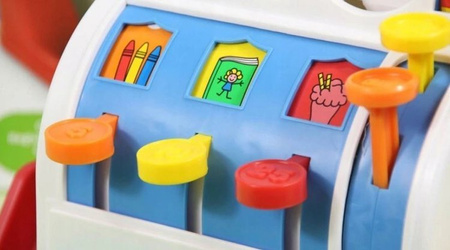 Fisher Price Wesoła Kasa Sklepowa do Zabawy