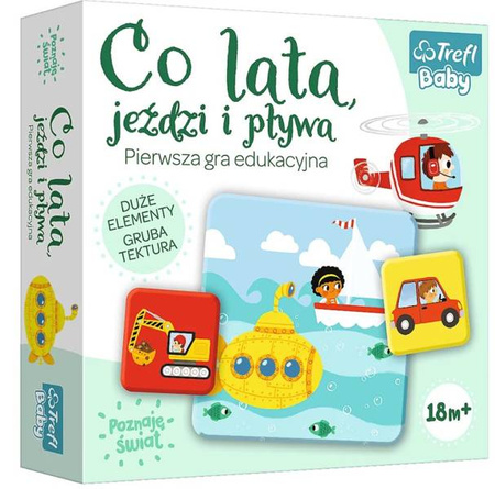 Trefl Co Lata, Jeździ i Pływa Gra Edukacyjna