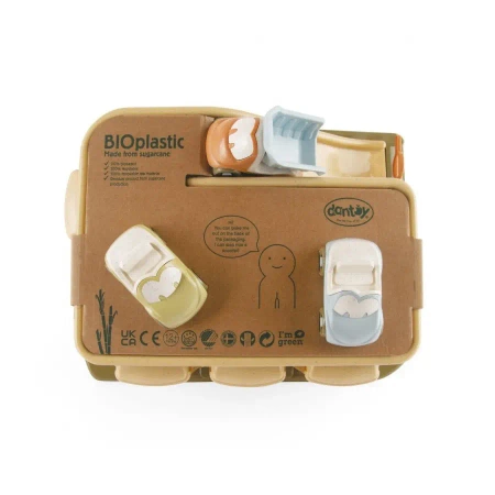 Dantoy Garaż z 3 Autami BIOplastik